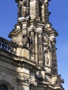 Schiffsmast der Hofkirche in Dresden